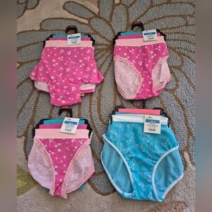 NEW Lot Of 4 Walmart Summer 3 Packs Of Assorted Styles Of Underwear Size Small